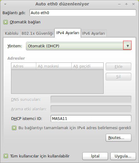 Linux Mint8217;de Dns Değişimi
