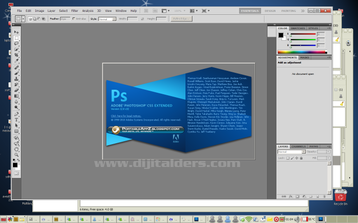 Linux Debian Üzerine Photohop CS5 Kurmak