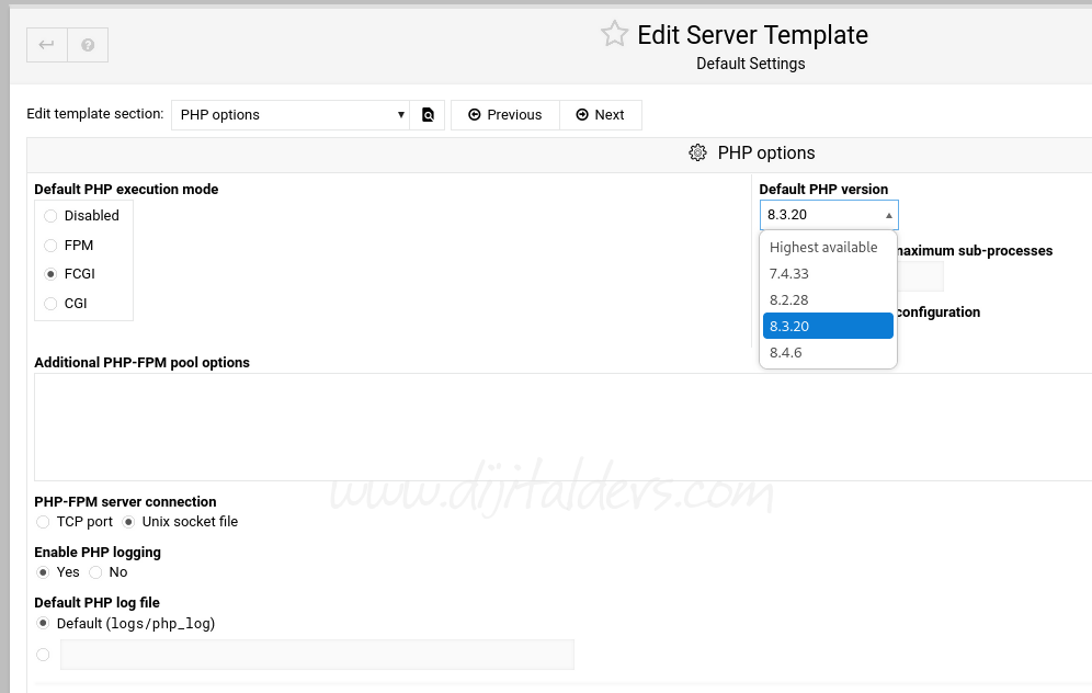 Virtualmin Sorunları ve Çözümleri