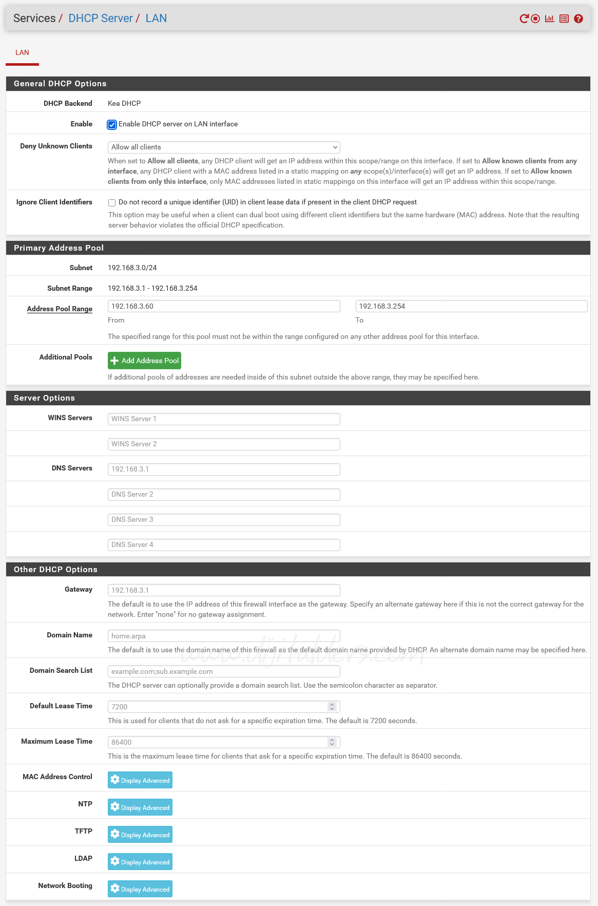 pfSense Sertifika Korumalı Ayarlar (MEB Hattında da çalışmakta)