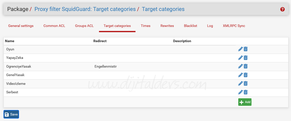 pfSense Sertifika Korumalı Ayarlar (MEB Hattında da çalışmakta)